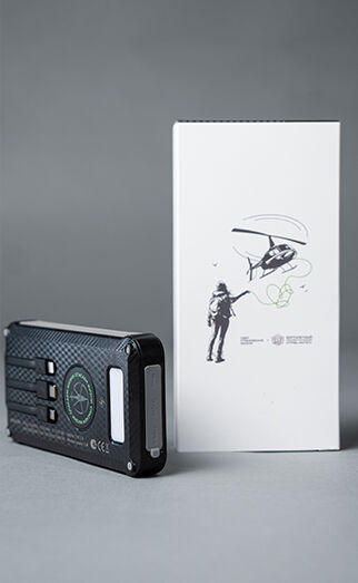 Внешний аккумулятор с солнечной панелью